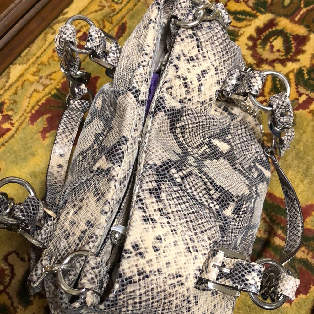 Michael Kors snake skin leather large tote - Picture 11 of 14